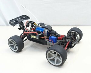 13★【ジャンク品】TRAXXAS トラクサス ラジコンカー シャーシ ラジコン 電動RCカー 長さ約33cm★472N7　/3ｂ*