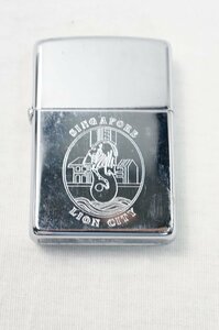 01▼【中古/送料無料】ZIPPO ジッポライター SINGAPOLE LION CITY シンガポール ライオンシティ△859N9