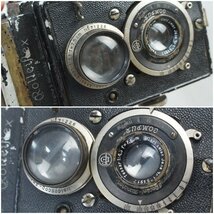 02★【ジャンク品】Rolleiflex ローライフレックス オリジナル 二眼カメラ 二眼レフ フィルムカメラ ブラック★488N7　/5ｂ*_画像6