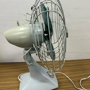 昭和レトロ TOSHIBA 東芝 扇風機 LW 4枚羽 30cm レアモデル 動作確認Okの画像3