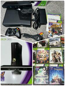 Xbox 360 slim +KINECT+ソフト多数③