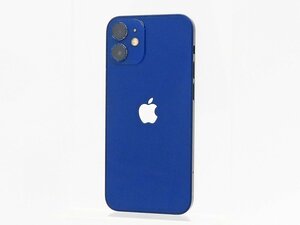 ◇ジャンク【docomo/Apple】iPhone 12 mini 64GB SIMロック解除済 MGAP3J/A スマートフォン ブルー