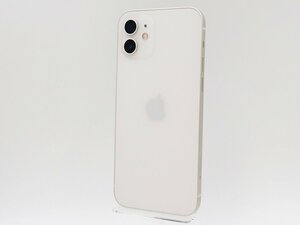 ◇【au/Apple】iPhone 12 128GB SIMロック解除済 MGHV3J/A スマートフォン ホワイト ネットワーク利用制限△