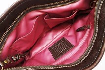 ◇【COACH コーチ】パッチワーク ショルダーバッグ 12898_画像4