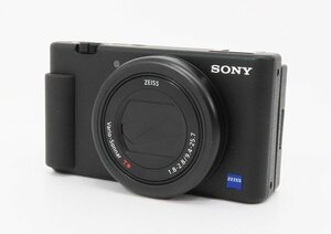 ◇美品【SONY ソニー】VLOGCAM シューティンググリップキット ZV-1G コンパクトデジタルカメラ ブラック