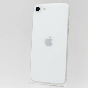 ◇ジャンク【au/Apple】iPhone SE 第2世代 64GB SIMロック解除済 MX9T2J/A スマートフォン ホワイトの画像1