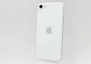 ◇ジャンク【au/Apple】iPhone SE 第2世代 64GB SIMロック解除済 MX9T2J/A スマートフォン ホワイト