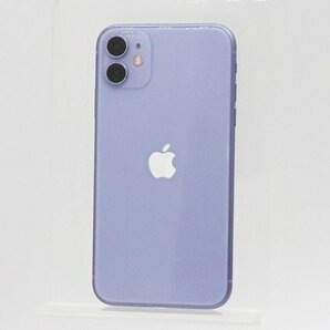 ◇ジャンク【Apple アップル】iPhone 11 64GB SIMフリー MWLX2J/A スマートフォン パープルの画像1