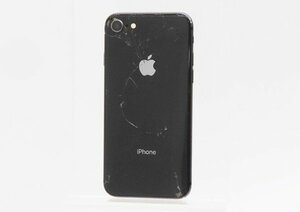 ◇ジャンク【docomo/Apple】iPhone 8 64GB SIMロック解除済 MQ782J/A スマートフォン スペースグレイ