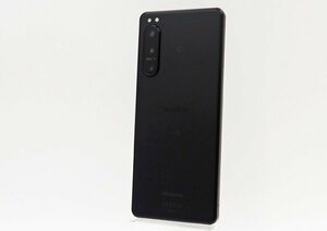 ◇ジャンク【docomo/Sony】Xperia 5 IV 128GB SIMフリー SO-54C スマートフォン ブラック