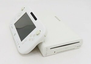 ○【任天堂 ニンテンドー】Wii U本体 8GB シロ