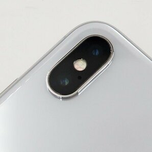 ◇ジャンク【docomo/Apple】iPhone X 64GB MQAY2J/A スマートフォン シルバーの画像3