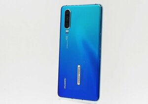 ◇【HUAWEI】P30 128GB SIMフリー ELE-L29 スマートフォン オーロラ