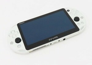 ○ジャンク【SONY ソニー】PS Vita Wi-Fiモデル PCH-2000 ホワイト