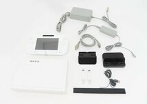 ○【任天堂 ニンテンドー】Wii U本体 32GB シロ_画像7