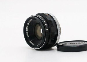 ◇【Canon キヤノン】35mm F2 スクリューマウントレンズ 一眼カメラ用レンズ