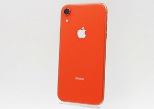 ◇【docomo/Apple】iPhone XR 64GB SIMロック解除済 MT0A2J/A スマートフォン コーラル