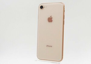 ◇ジャンク【docomo/Apple】iPhone 8 64GB SIMロック解除済 MQ7A2J/A スマートフォン ゴールド