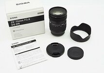 ◇【SIGMA シグマ】28-70mm F2.8 DG DN Contemporary ソニーEマウント用 一眼カメラ用レンズ_画像8