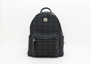 ◇美品【MCM エムシーエム】リュック MMK6SVE26BK001 ブラック