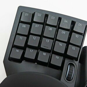 ◇美品【RAZER レイザー】Tartarus Pro 左手用キーパッド RZ07-03110100-R3M1 ゲーミングキーボード ブラックの画像4