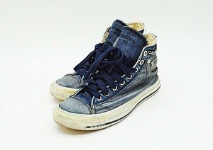 *[DIESEL diesel ] Denim sneakers 24cm