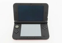 ○【任天堂】ニンテンドー3DS LL レッド×ブラック_画像2