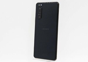◇【au/Sony】Xperia 5 II 128GB SIMロック解除済 SOG02 スマートフォン ブラック