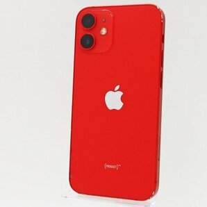 ◇ジャンク【au/Apple】iPhone 12 mini 256GB SIMロック解除済 MGDU3J/A スマートフォン プロダクトレッドの画像1