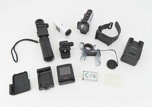 ◇【SONY ソニー】アクションカム FDR-X3000R + 対応アクセサリー一式 FDR-X3000R デジタルビデオカメラ