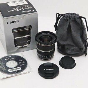 ◇美品【Canon キヤノン】EF-S 10-22mm F3.5-4.5 USM 一眼カメラ用レンズの画像8