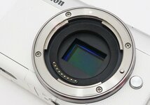 ◇【Canon キヤノン】EOS M100 15-45mm レンズキット ミラーレス一眼カメラ ホワイト_画像4