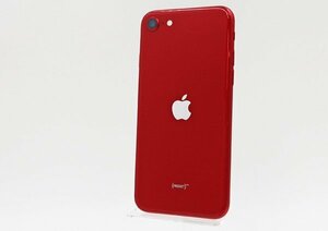 ◇【au/Apple】iPhone SE 第3世代 128GB SIMフリー MMYH3J/A スマートフォン プロダクトレッド