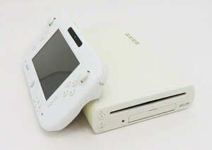 ○【任天堂 ニンテンドー】Wii U本体 32GB シロ