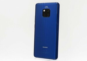 ◇ジャンク【HUAWEI】Mate 20 Pro 128GB SIMフリー LYA-L29 スマートフォン ミッドナイトブルー