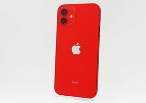 ◇【SoftBank/Apple】iPhone 12 128GB SIMロック解除済 MGHW3J/A スマートフォン プロダクトレッド