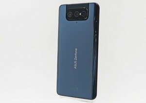 ◇ジャンク【ASUS】ZenFone 8 Flip 128GB SIMフリー ZS672KS-BK128S8 スマートフォン ギャラクティックブラック