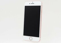 ◇ジャンク【SoftBank/Apple】iPhone 7 32GB SIMロック解除済 MNCJ2J/A スマートフォン ローズゴールド_画像2