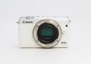 ◇【Canon キヤノン】EOS M100 EF-M 15-45 IS STM レンズキット ミラーレス一眼カメラ ホワイト