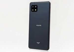 ◇ジャンク【au/SHARP】AQUOS sense6s 64GB SIMフリー SHG07 スマートフォン ブラック