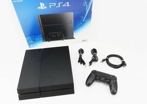 ♪○【SONY ソニー】PS4本体 500GB CUH-1200A ジェットブラック