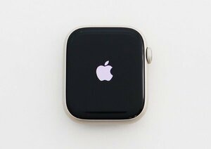 ◇美品【Apple アップル】AppleWatch Series8 45mm GPS+Cellular スターライトアルミニウム MNNA3J/A スマートウォッチ