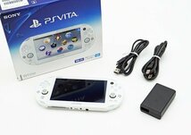 ◇【SONY ソニー】PS Vita Wi-Fiモデル PCH-2000 ホワイト_画像6