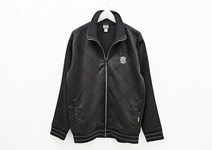 ◇【SCHOTT ショット】トラックジャケット 3123106 ブラック L