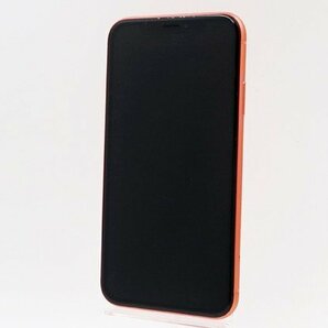 ◇【au/Apple】iPhone XR 64GB SIMロック解除済 MT0A2J/A スマートフォン コーラルの画像2