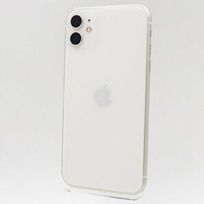 ◇【Apple アップル】iPhone 11 128GB SIMフリー MHDJ3J/A スマートフォン ホワイトの画像1