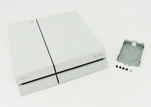 ○ジャンク【SONY ソニー】PS4本体 HDD欠品 CUH-1200A グレイシャーホワイト