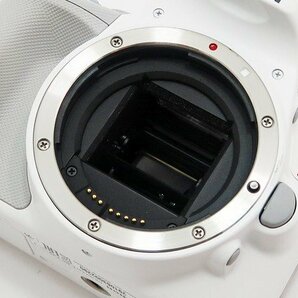 ◇美品【Canon キヤノン】EOS Kiss X7 ダブルレンズキット 2 デジタル一眼カメラ ホワイトの画像4