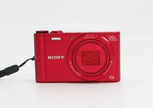 ◇【SONY ソニー】Cyber-shot DSC-WX300 コンパクトデジタルカメラ レッド