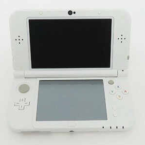 ○美品【任天堂】Newニンテンドー3DS LL パールホワイトの画像2